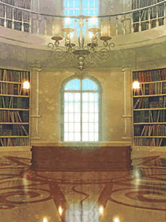 【背景】[AMNESIA]図書室の背景