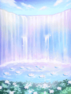 【背景】ｵｰﾛﾗ色の妖精の泉