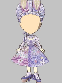 【セット服】[城咲ﾛﾝﾄﾞﾝ]Lolita Rabbit 衣装