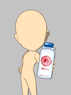 【持ち物２】[SHOW BY ROCK!!]ｸﾛｳの牛乳