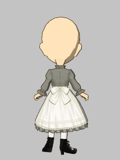 【セット服】[Victorian maiden]ｶﾞｰｾﾞｲﾝﾀｯｸﾌﾘﾙﾄﾞﾚｽ