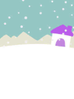 【背景】[けたくま]雪山の背景