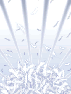 【背景】[marumoru]羽が積もる場所