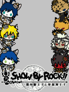 【フレーム】[SHOW BY ROCK!!]闇心眼王子と夢銀河王子