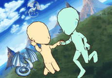 【あいさつ】跪いて手にｷｽB
