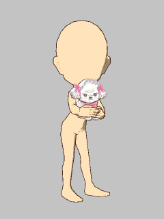 【ペット】[BABY]Pon Pon Puppyと遊ぶ