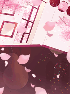 【背景】[柚杞ゆぎな]桜と提灯