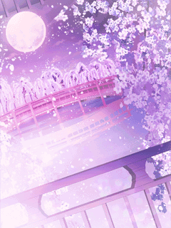 【背景】[いかり]夜桜