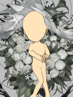 【高級品】[marumoru]白い花を背負う