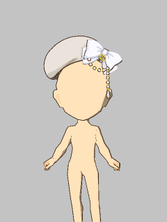 【ぼうし】[BABY]ﾙｲｰｽﾞﾘﾎﾞﾝﾍﾞﾚｰ