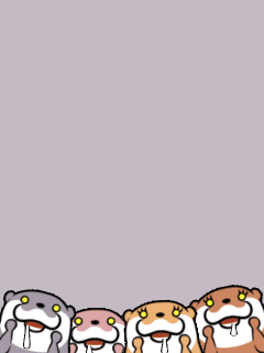【フレーム】[こつめってぃ]並ぶこつめってぃたち