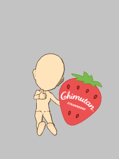 【持ち物２】[ﾓﾝﾁｯﾁ]I Love Strawberry!
