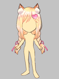 【髪型】[きつねとﾊﾟﾝｹｰｷ]紺乃 三つ編みﾍｱ