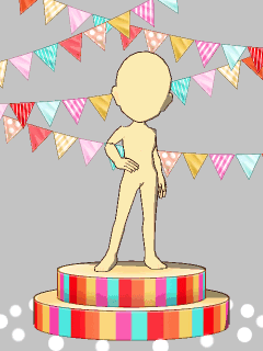 【オブジェ】煌びやかｽﾃｰｼﾞ