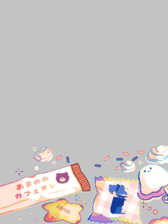 【オブジェ】[MOYACO]散らばるお菓子