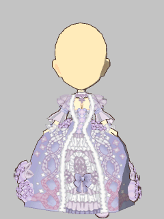 【セット服】[Sakizo]紫陽花ﾄﾞﾚｽ