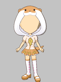 【セット服】[こつめってぃ]めってぃﾌｰﾄﾞﾊﾟｰｶｰ