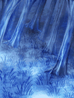 【背景】[百花百狼]夜の森