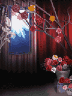 【背景】[ATELIER PIERROT]鏡と薔薇