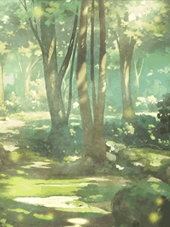 【背景】[ﾗﾃﾞｨｱﾝﾃｲﾙ]森の背景