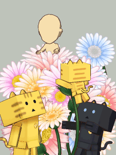 【高級品】[にゃんぼー!]お花とにゃんぼー