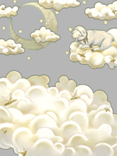 【高級品】羊と雲