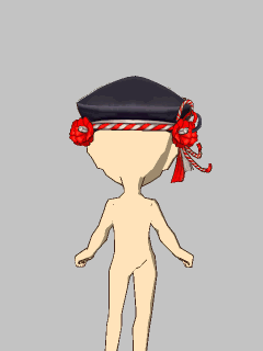 【ぼうし】椿ﾉ学帽