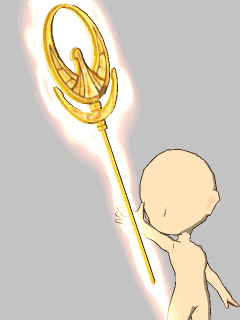 【持ち物１】[聖闘士星矢]ｵｰﾗを纏う聖杖
