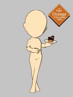 【持ち物１】[赤倉]Chocolatecake×Orange