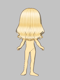 【髪型】[LIZ LISA]金髪ﾓﾃ巻き髪