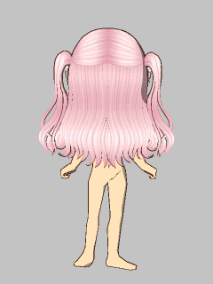 【髪型】[和錆]Twinkle Bunny pink 髪型