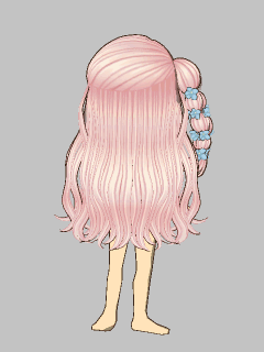 【髪型】[こもりひっき]お砂糖菓子のお姫さま 髪型