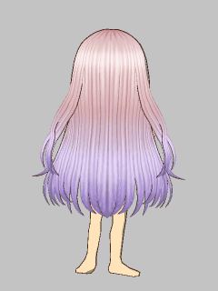 【髪型】[こもりひっき]月の妖精 髪型