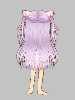 【髪型】[さくら兎れみ]ねこﾒｲﾄﾞのﾛﾝｸﾞﾍｱｰ