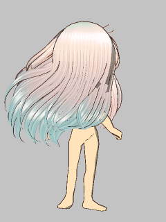【髪型】[こもりひっき]幻想少女 髪型