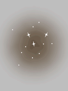 【エフェクト】拡散する星の光