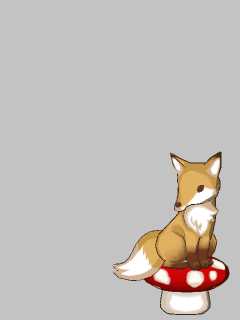 【オブジェ】ｷﾉｺに乗るｷﾂﾈ