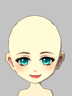 【かお】ｸﾞﾘｰﾝお姉さんﾌｪｲｽ(色白)
