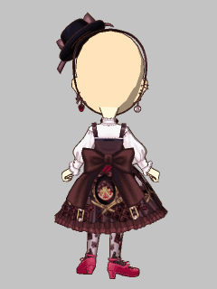 【セット服】[さくら兎れみ]ﾁｮｺﾚｰﾄﾛﾘｨﾀﾜﾝﾋﾟ