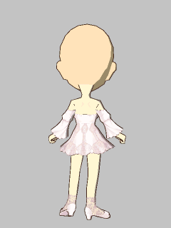 【セット服】[ゆめみつき]純白ﾚｰｽﾜﾝﾋﾟ