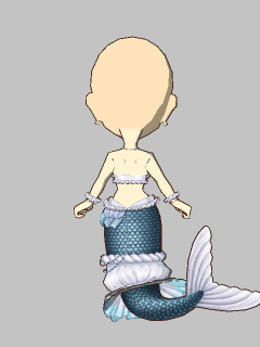 【セット服】[ゆめみつき]人魚姫のﾄﾞﾚｽ