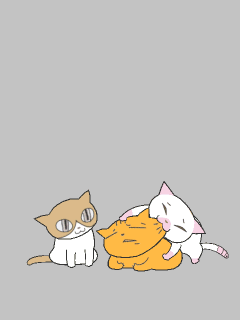 【ペット】[くるねこ]じゃれる子猫たち