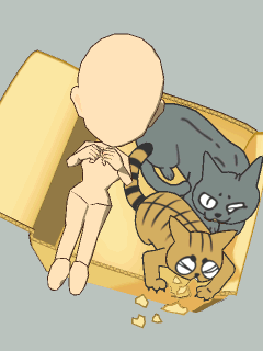 【高級品】[くるねこ]ﾀﾞﾝﾎﾞｰﾙ猫