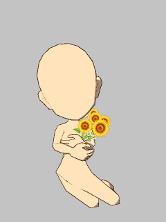 【持ち物１】[LIZ LISA]ひまわりの花束