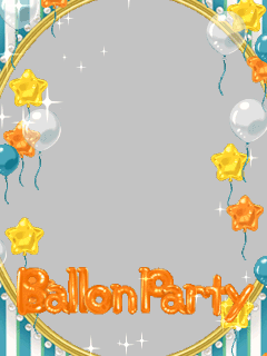 【フレーム】Balloon Party