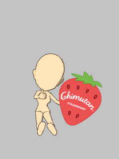 【持ち物２】[ﾓﾝﾁｯﾁ]I Love Strawberry!