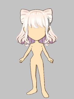 【髪型】[羽々倉ごし]白ﾛﾘﾒｲﾄﾞ ﾍｱ