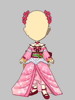 【セット服】[紅葉さん]咲楽さん さくら衣装