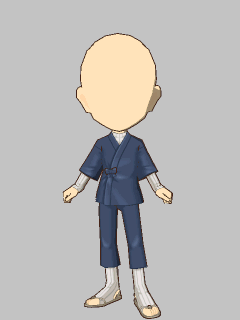 【セット服】[刀剣乱舞]三日月宗近 内番衣装