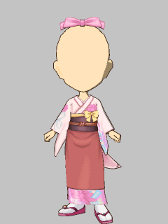 【セット服】[このはな綺譚]蓮の仲居衣装